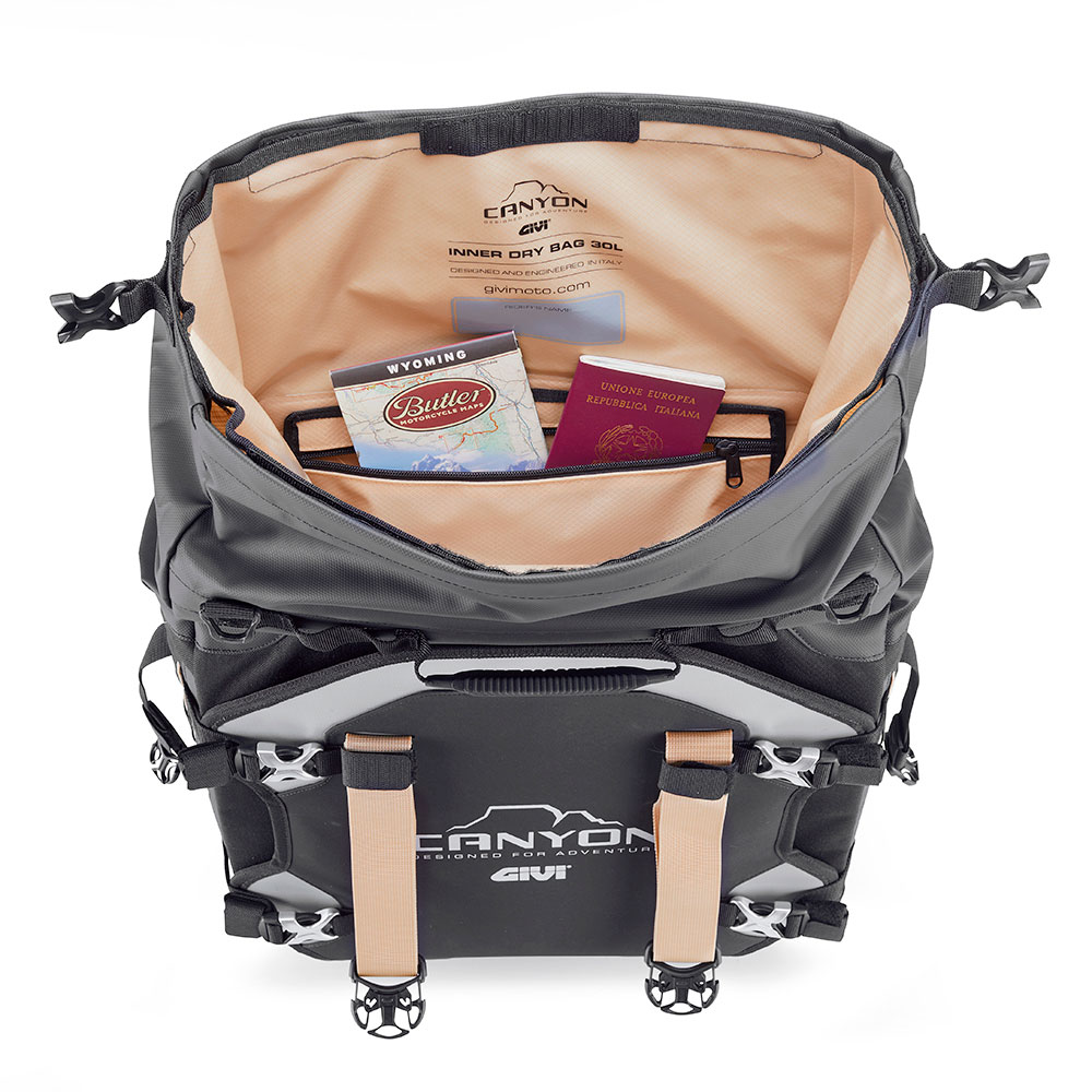 Alforjas laterales Canyon Givi impermeables 30L