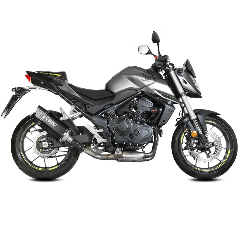 Escape SR-1 negro Honda cb750 23-