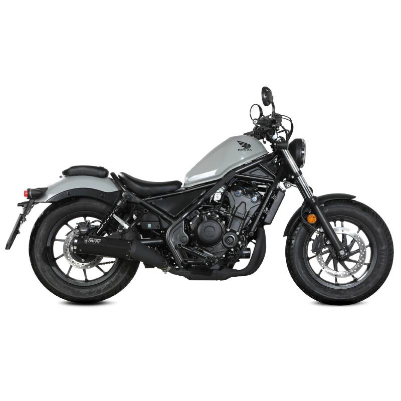 Escape Mivv HR-1 Negro HONDA CMX500 REBEL 2022+