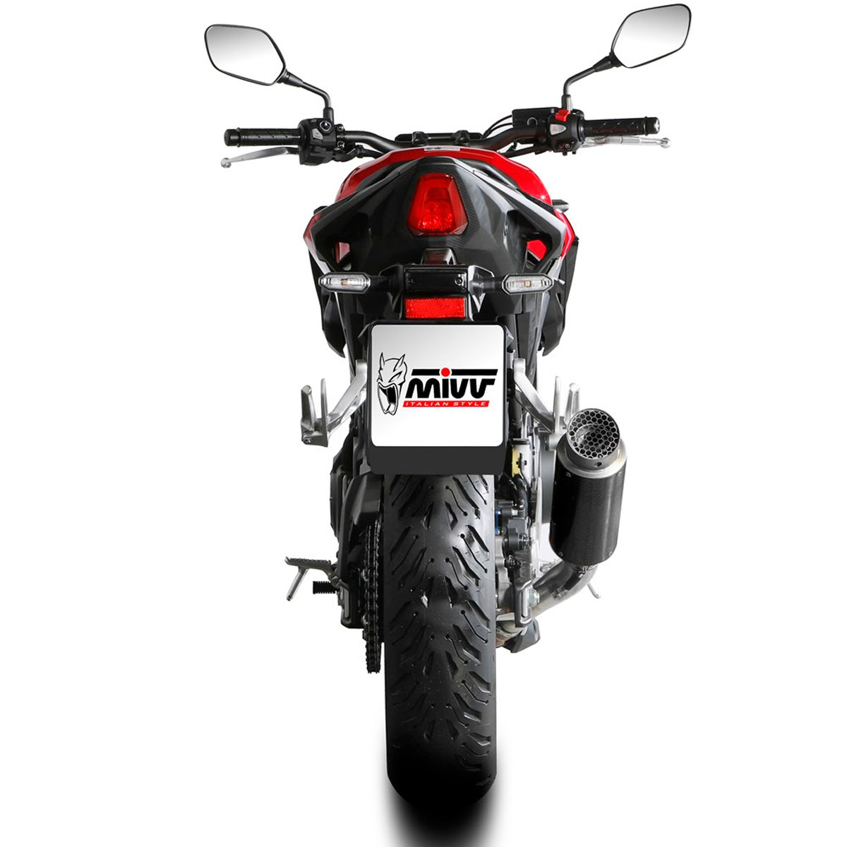 Escape GP Pro carbono Honda CBR500R / CB500 Hornet 24-
