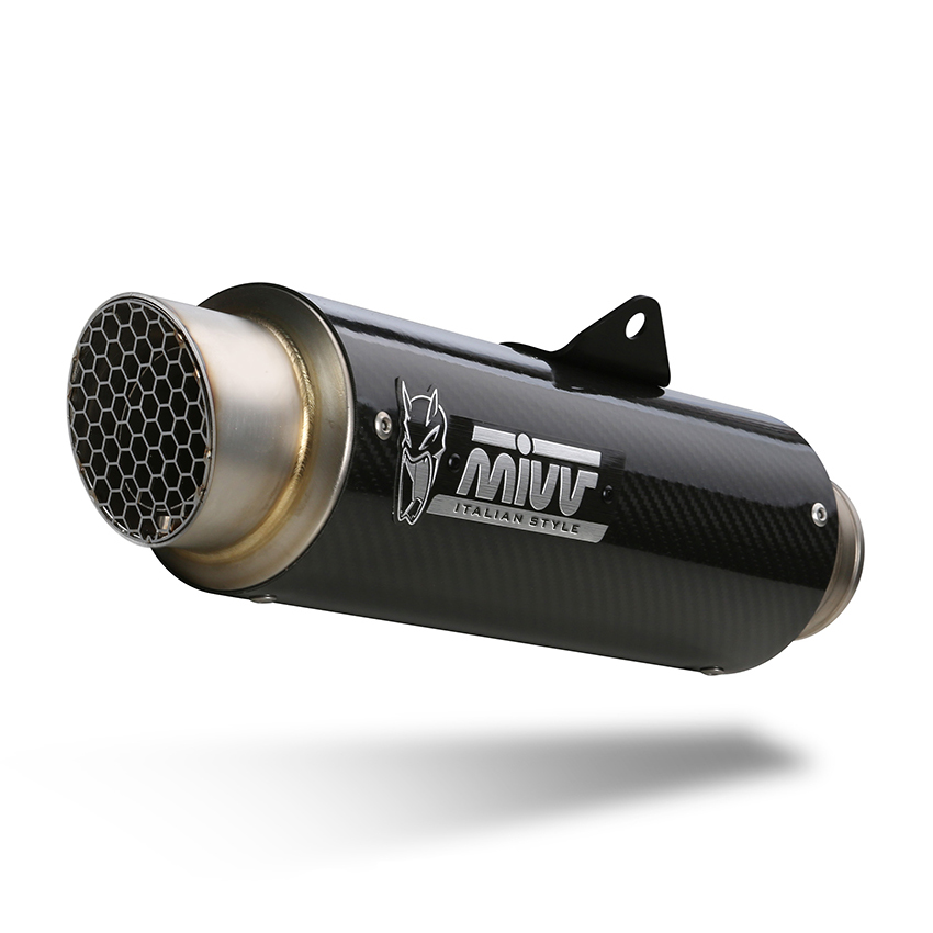 Escape Mivv GP PRO acero carbono Honda CBR/CB 650 R 24+