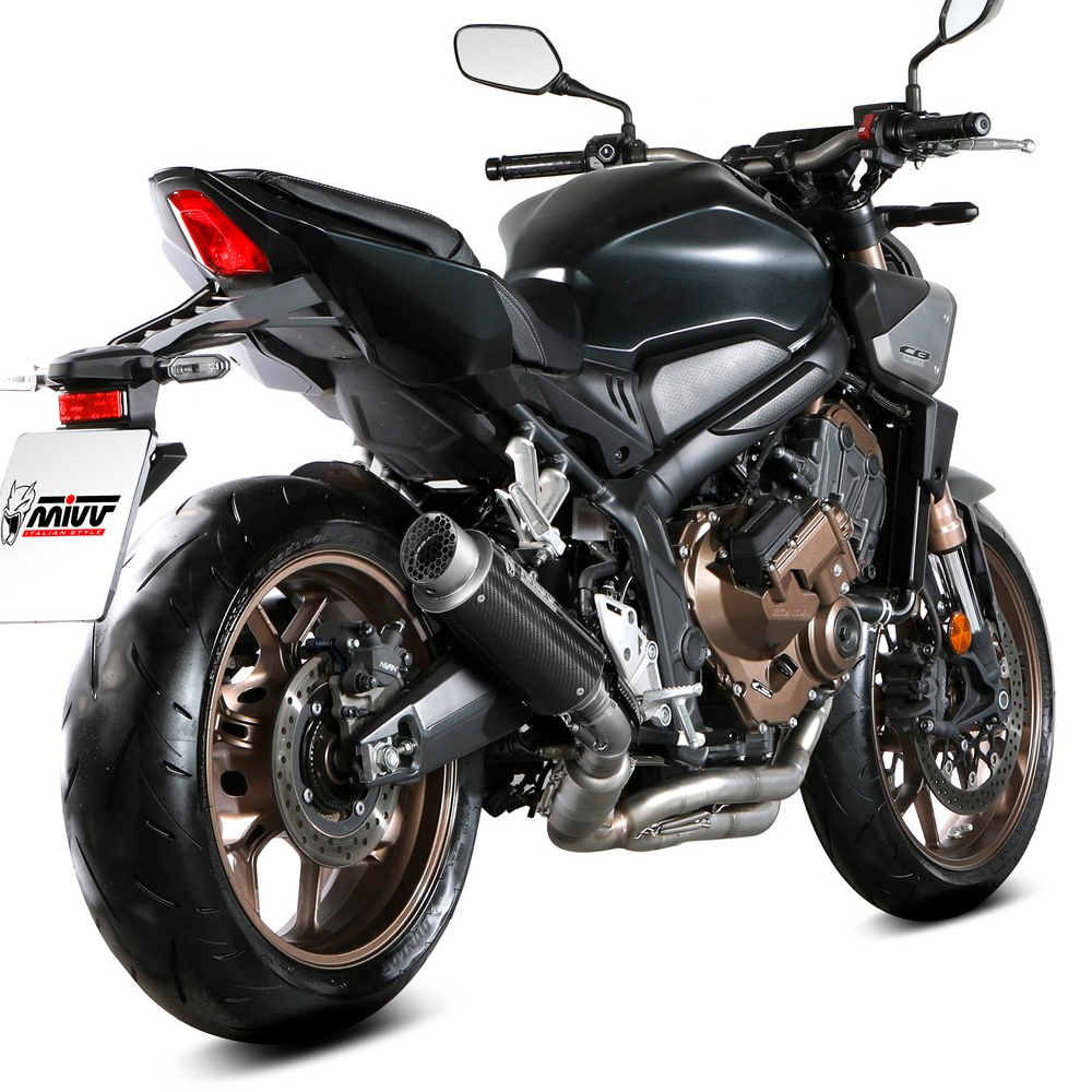 Escape Mivv GP PRO Carbono HONDA CB 650 R 2024+