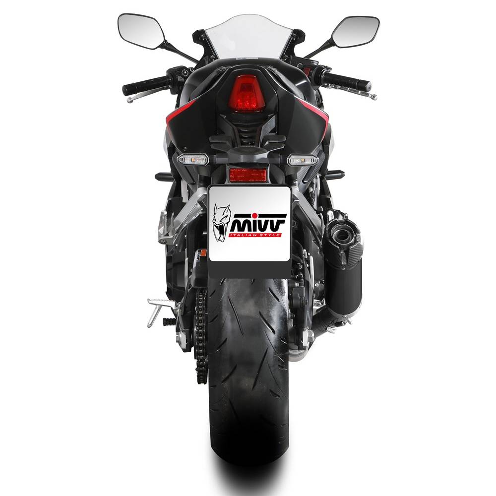 Escape completo MIVV AK-1 negro Honda CBR650R 24-
