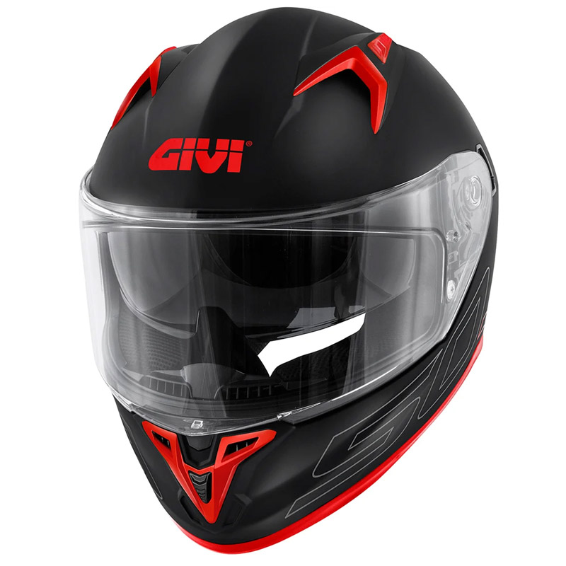 Casco integral 50.9 Solid Givi rojo talla L