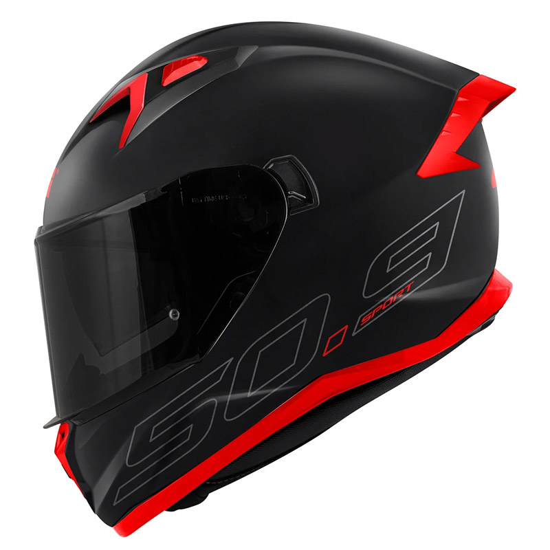Casco integral 50.9 Solid Givi rojo talla L