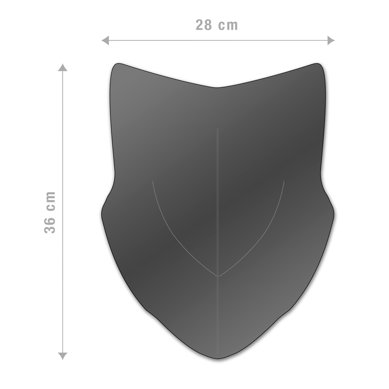 Cupula barracuda aerosport Honda CB500X 14-22