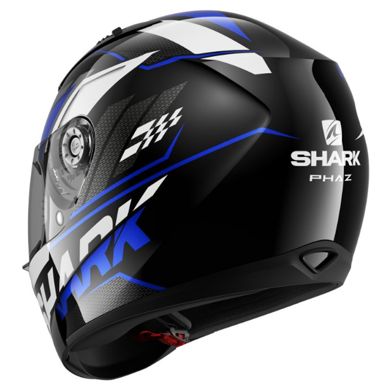 Casco Shark Ridill Phaz negro-azul TALLA L