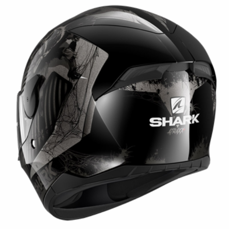 Casco Shark D-skwal 2 Atraxx negro-antracita TALLA L