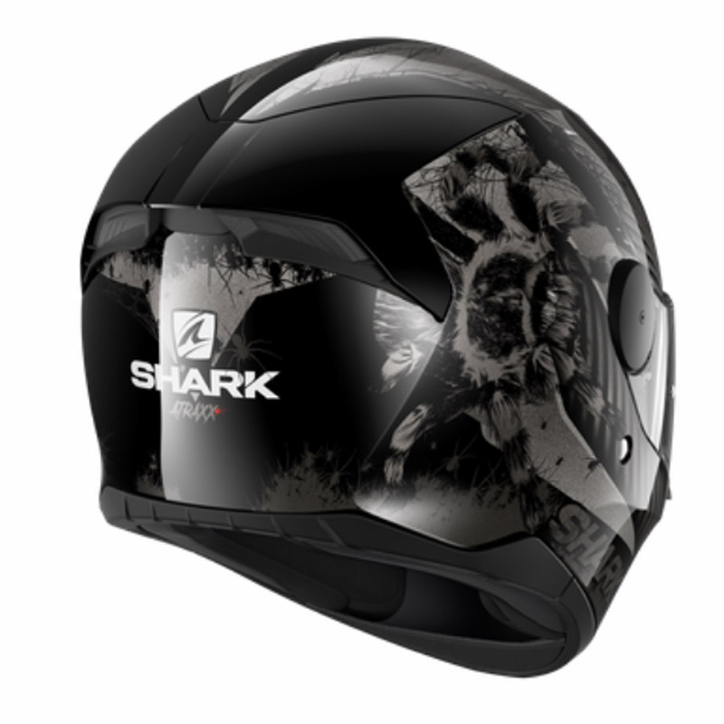 Casco Shark D-skwal 2 Atraxx negro-antracita TALLA L
