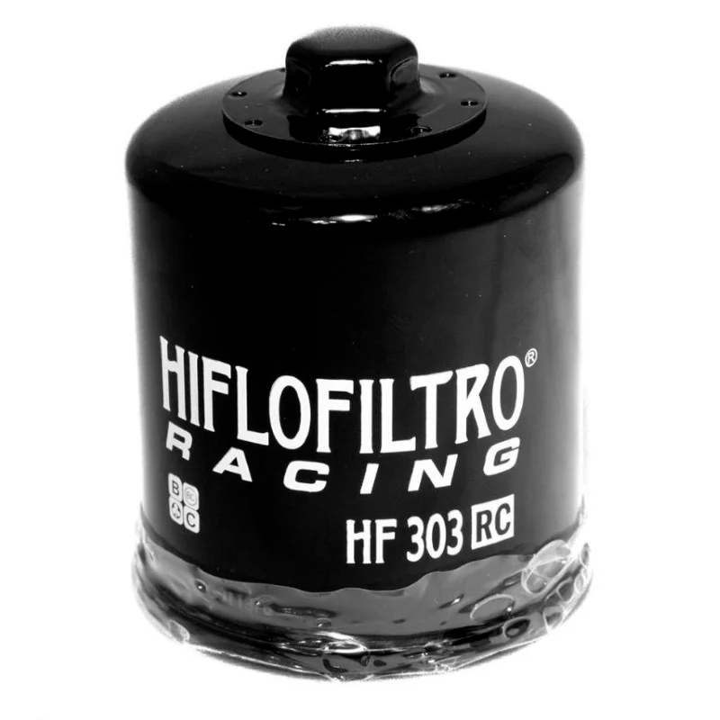 Filtro de aceite Hiflo HF303 para motos Honda Kawasaki y Yamaha