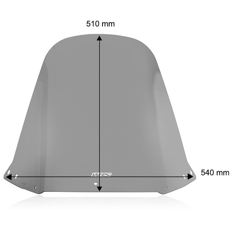 Cupula standard Honda cn 250/spazio/helix 87-00