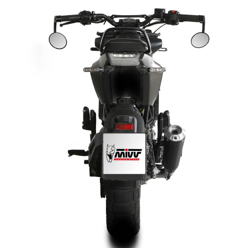 Escape Mivv X-M1 Negro HUSQVARNA Svartpilen 125 2021-2023