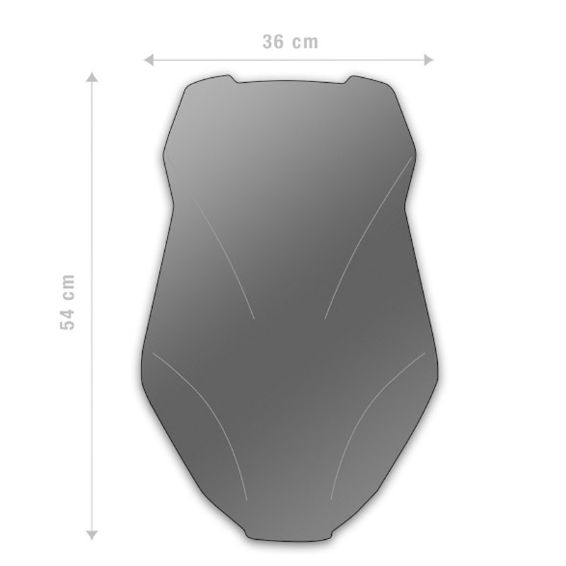 Cupula aerosport Barracuda Honda XAdv 750 21- Ahumada Oscura