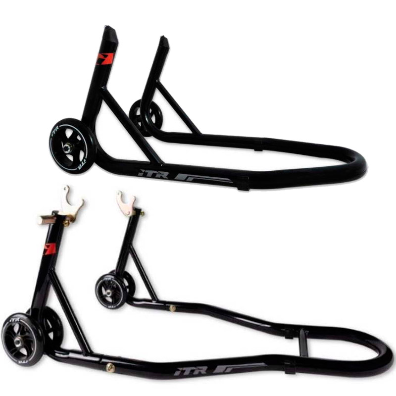 Juego de caballetes delantero y trasero ITR