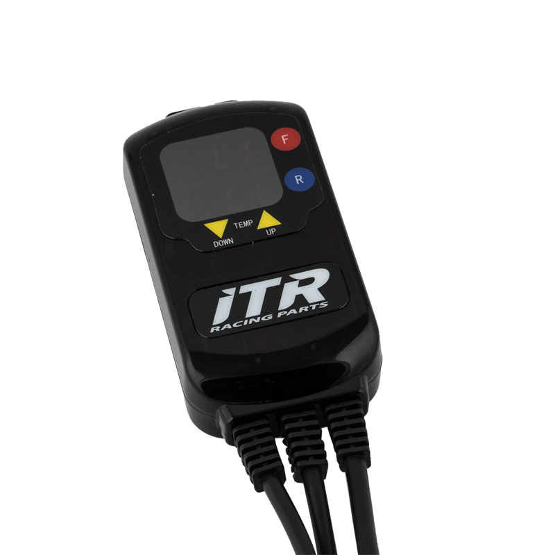 Juego Calentadores ITR Digital Moto 3 Negro