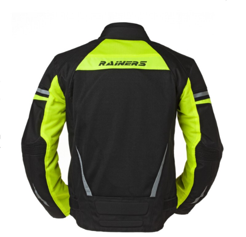 Chaqueta moto verano hombre Rainers modelo JEREZ FLUOR L