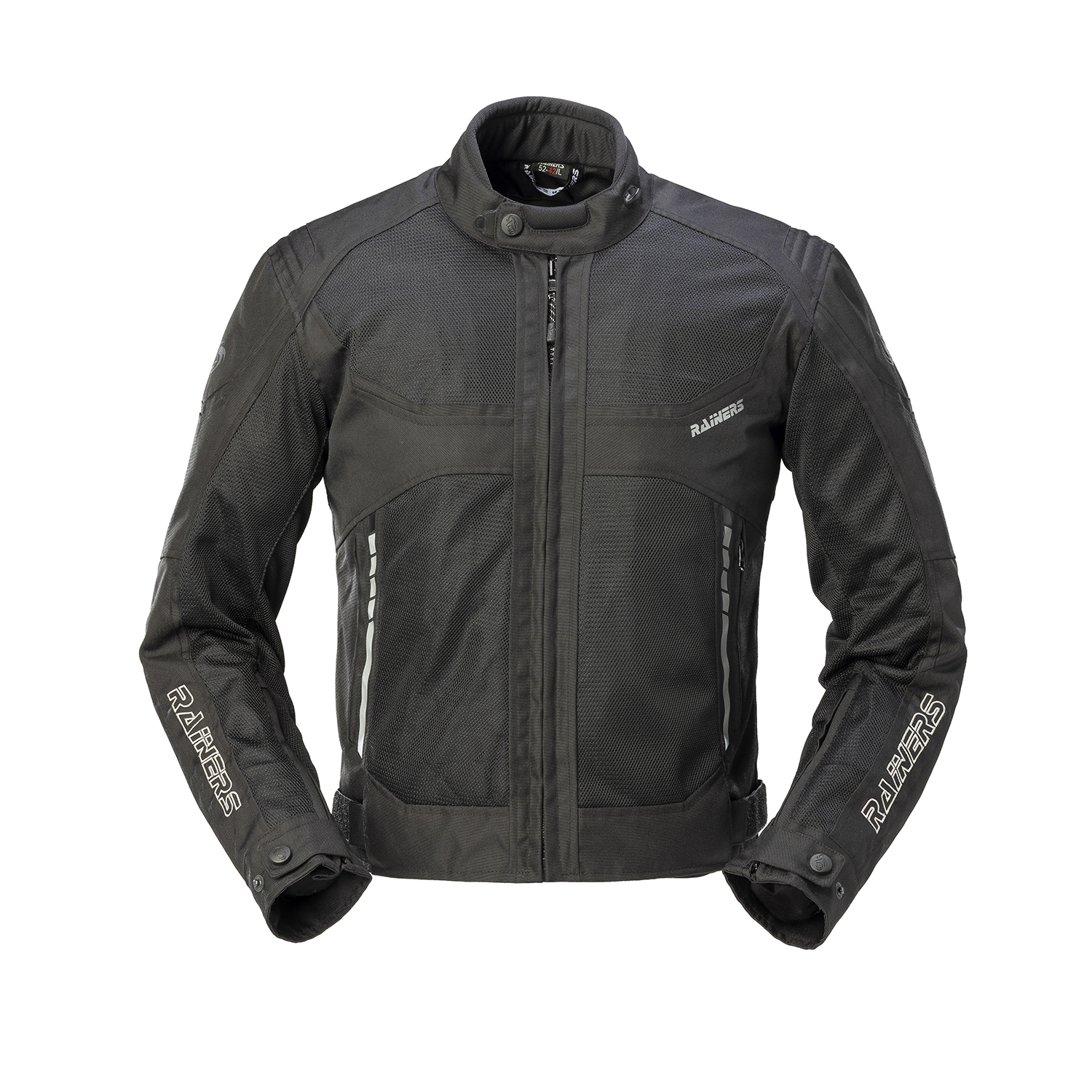 Chaqueta moto verano hombre Rainers modelo JEREZ Negro