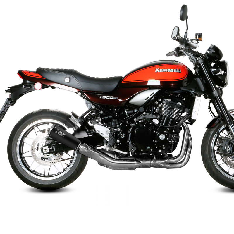 Escape mivv ghibli negro Kawasaki Z900RS 18-