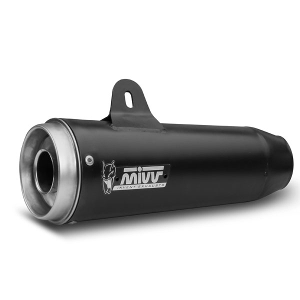Escape mivv ghibli negro Kawasaki Z900RS 18-