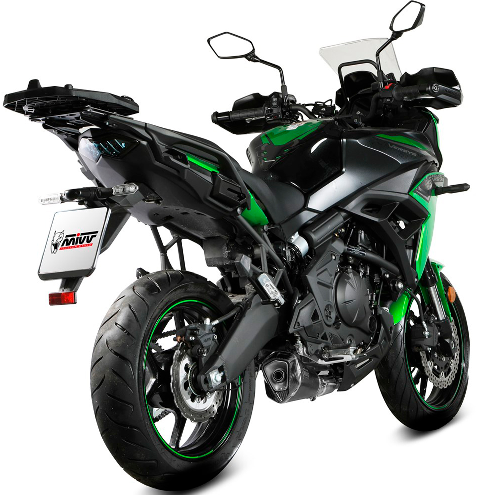 Escape completo MIVV Delta Race negro Kawasaki Versys 650 24+