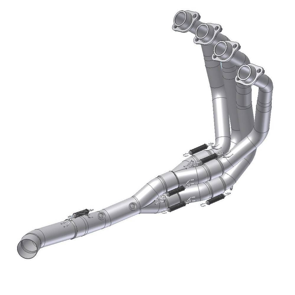 Supresor catalizador Kawasaki Z900 25- Mivv