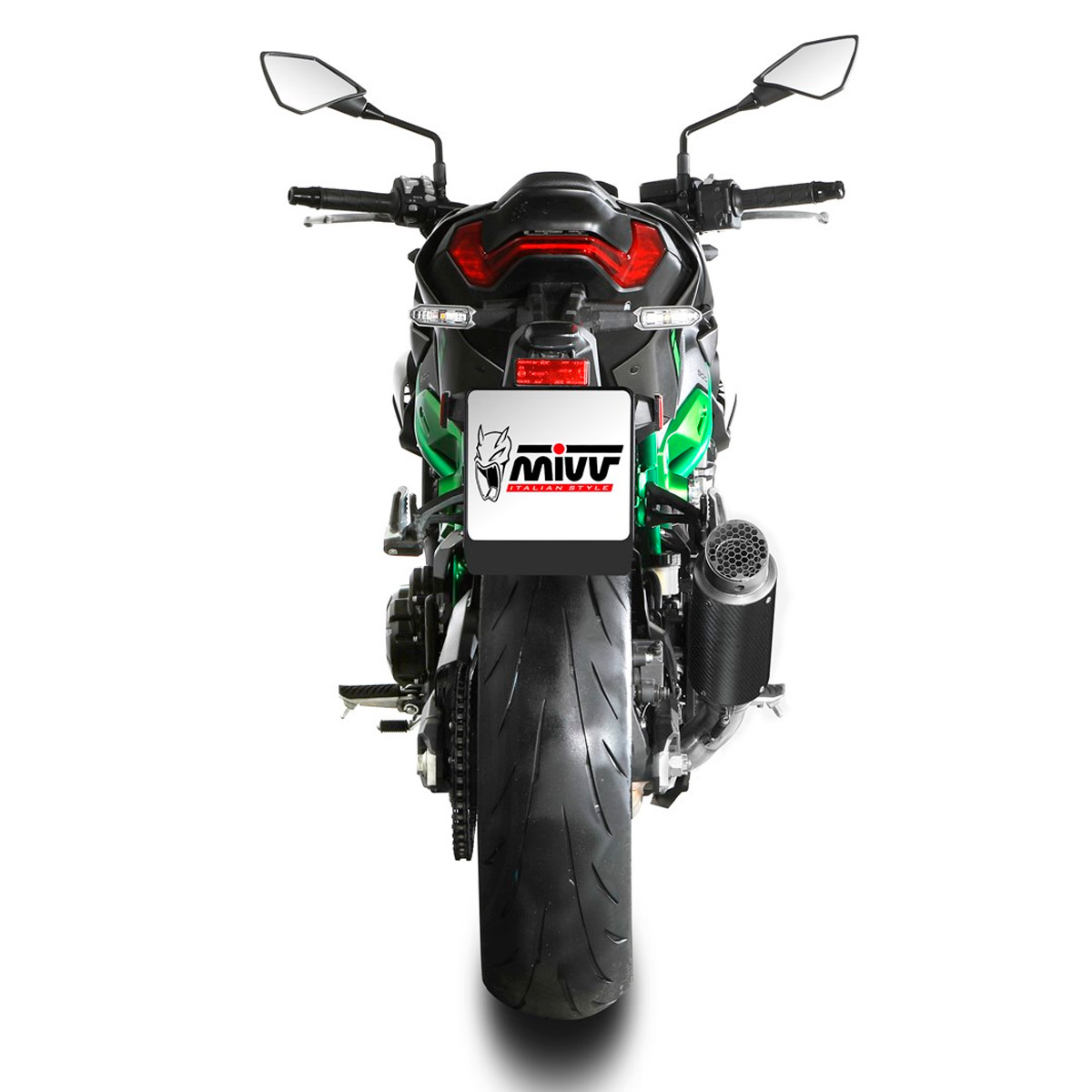 Escape mivv Kawasaki Z900 25+ GP pro CARBONO