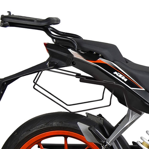 Fijacion Side Bag Holder especifica en moto KTM DUKE 125-250-390 14-16