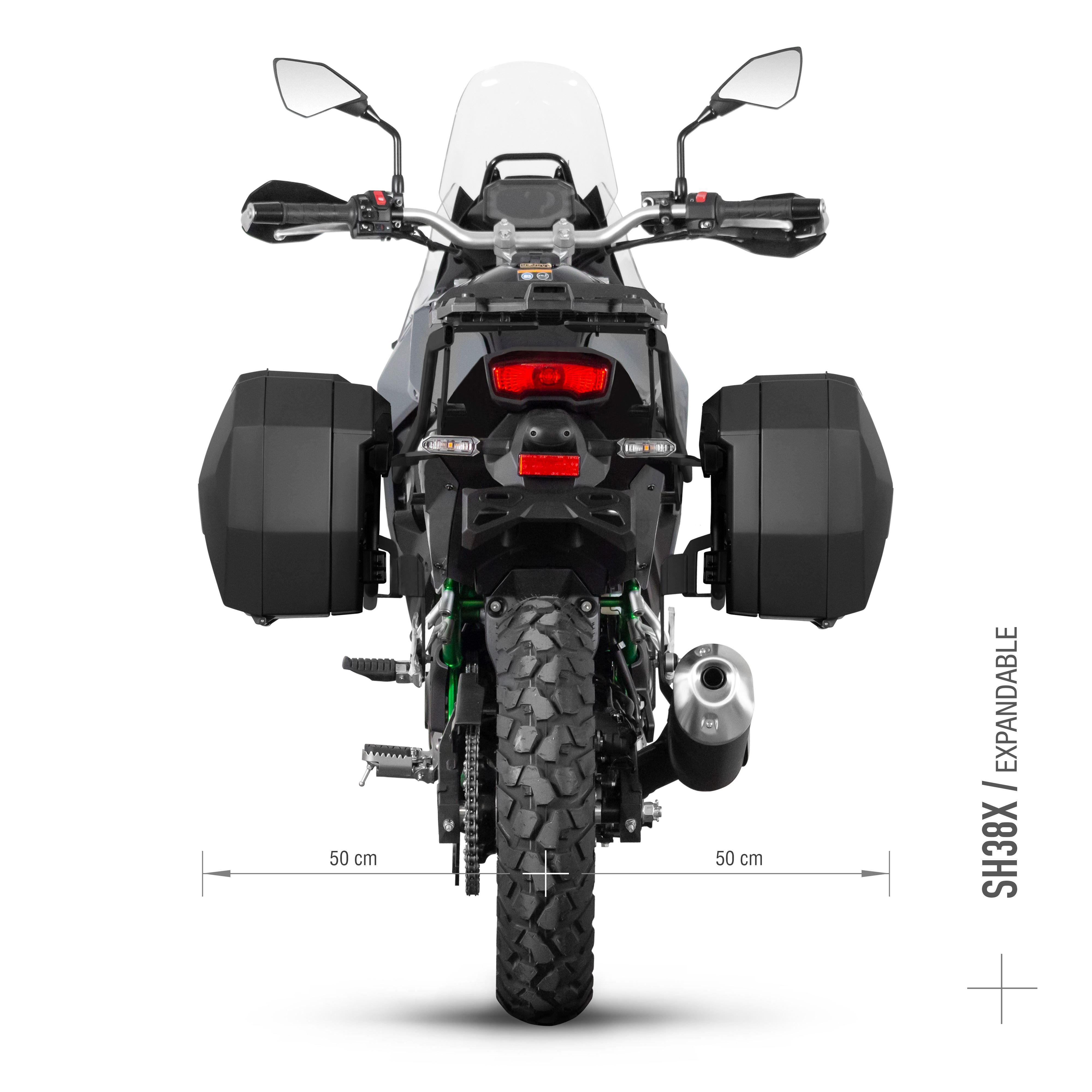 Soporte 3P System Kawasaki KLE500 26+