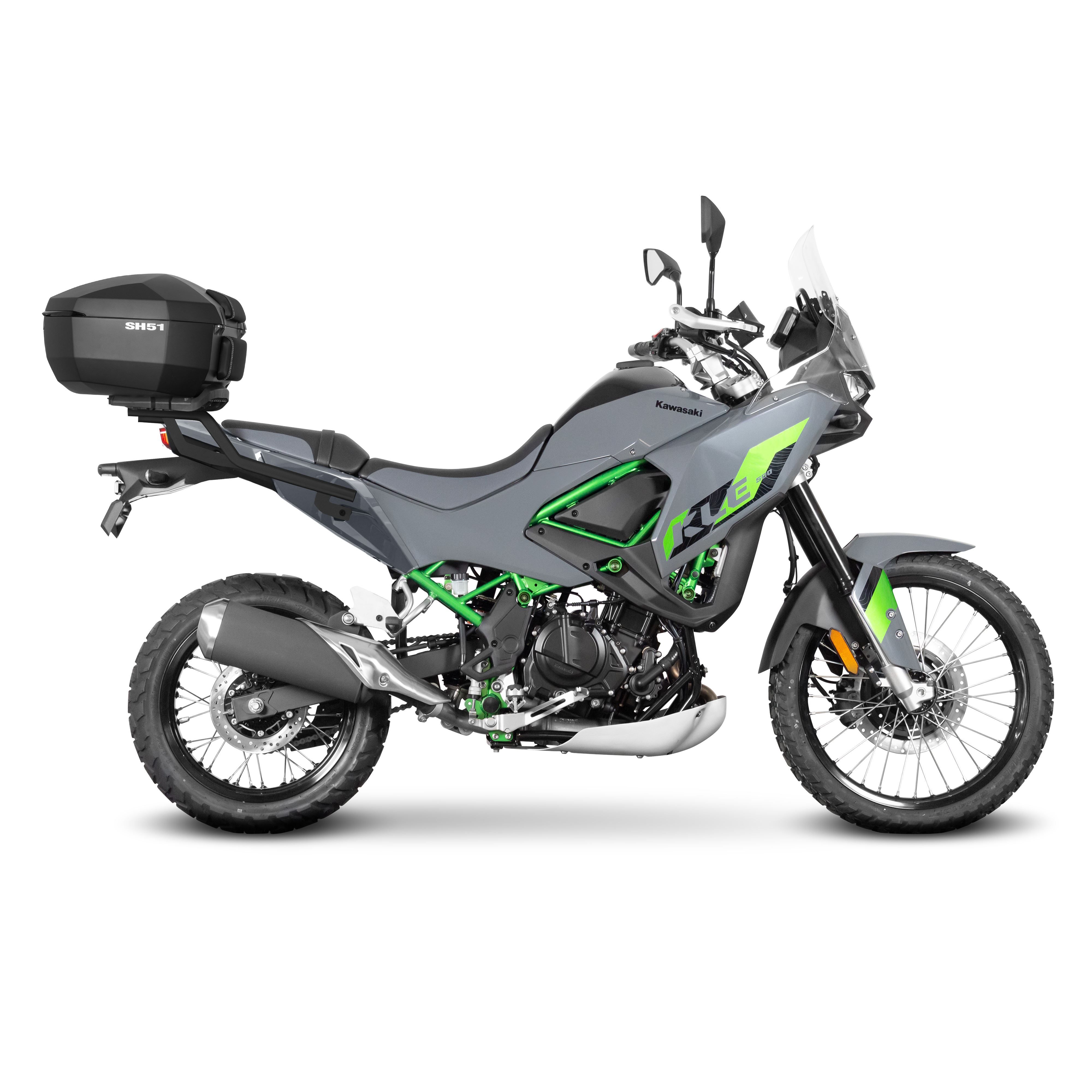 Soporte Shad para baul trasero Kawasaki KLE500 26+
