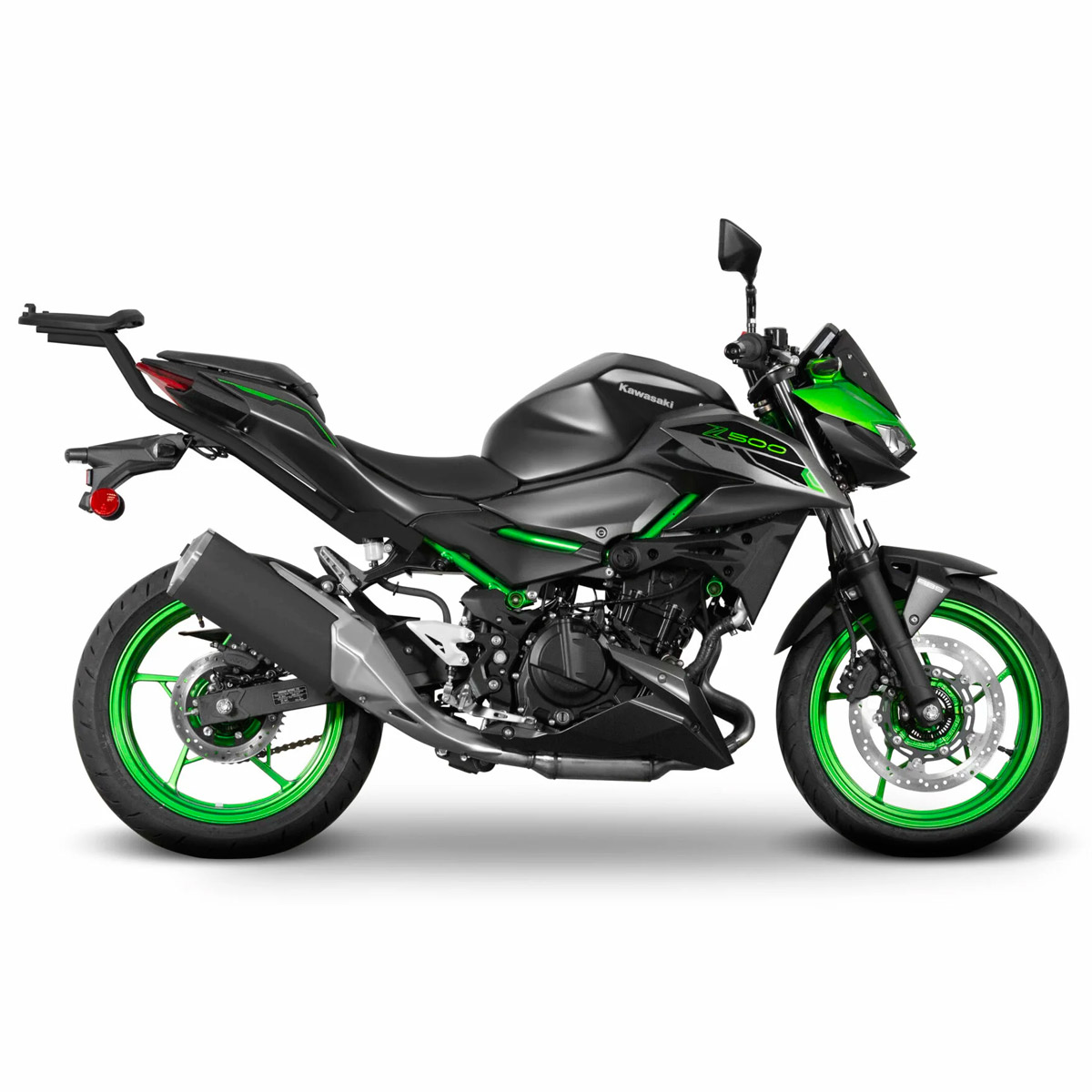 Soporte maleta trasera Kawasaki z500 2024-