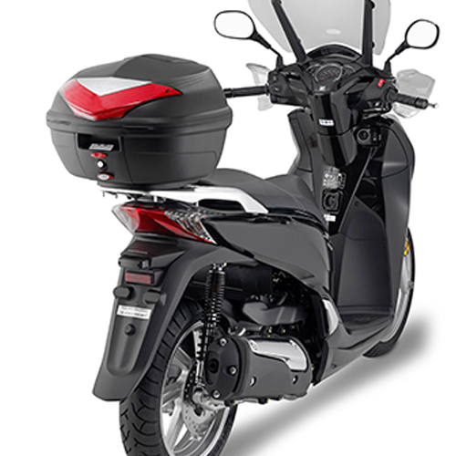 Baul Kappa K355 35L universal Catadrioptico Rojo