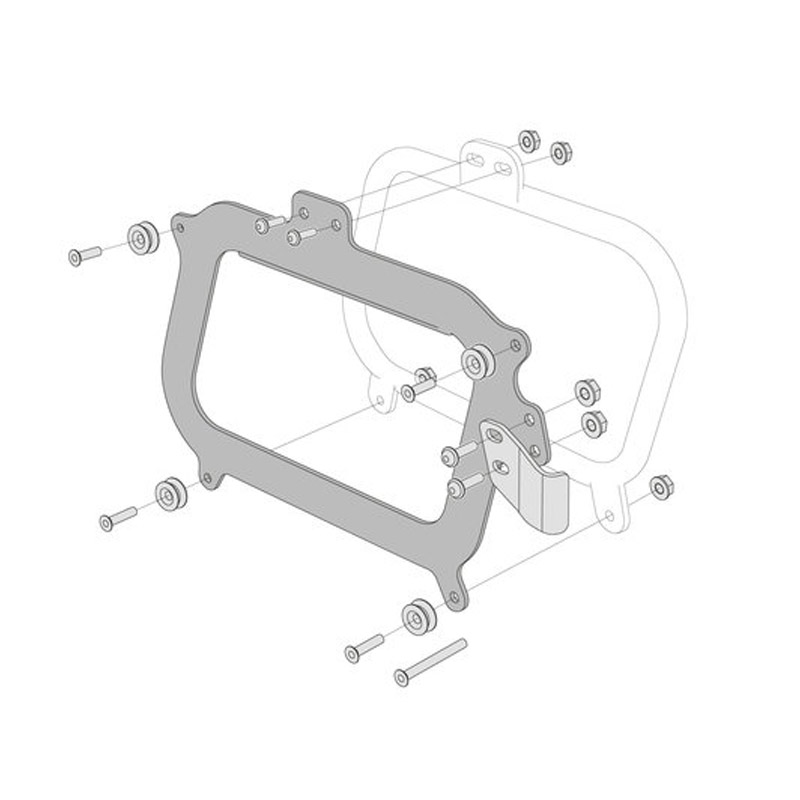 Kit adaptador para soportes originales GIVI