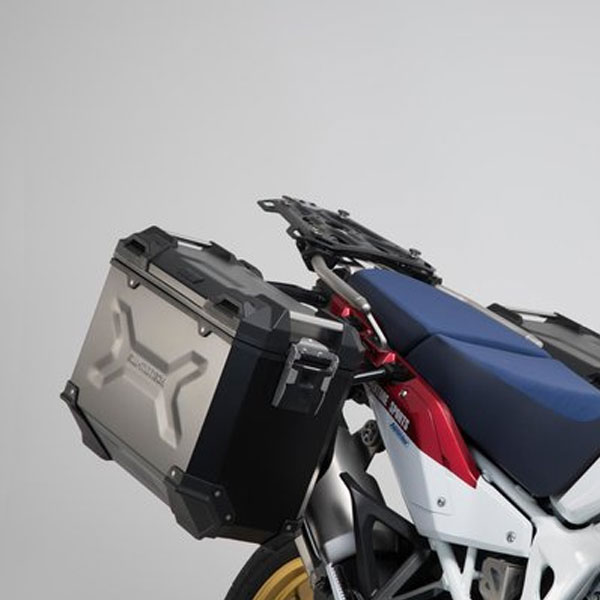 Maletas con soportes SwMotech TRAX ADV Honda CRF1000L Africa Twin 18- negro