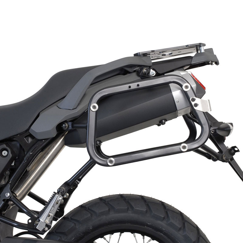 Maletas con soportes SwMotech TRAX ADV Yamaha XT660Z Tenere 07-16 Plata