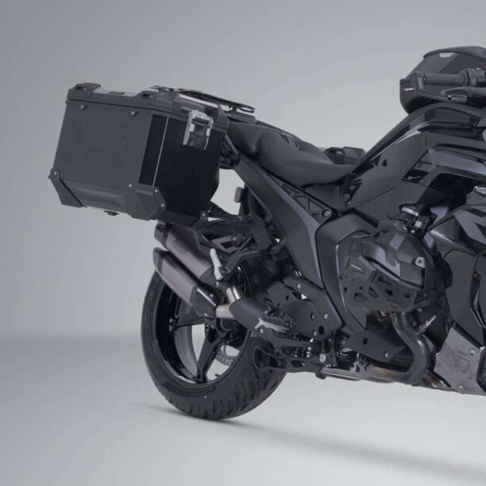 Maletas con soportes SwMotech TRAX ADV BMW R1300R-RS 25- negro