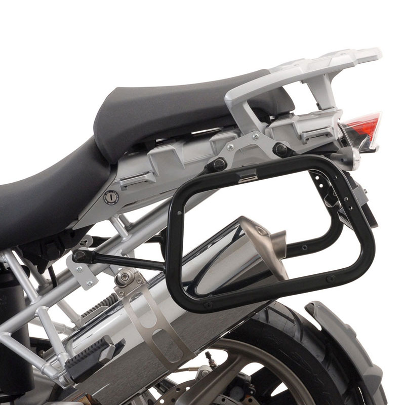 Maletas con soportes SwMotech TRAX ADV BMW R1200GS Adventure 06-13 Negro