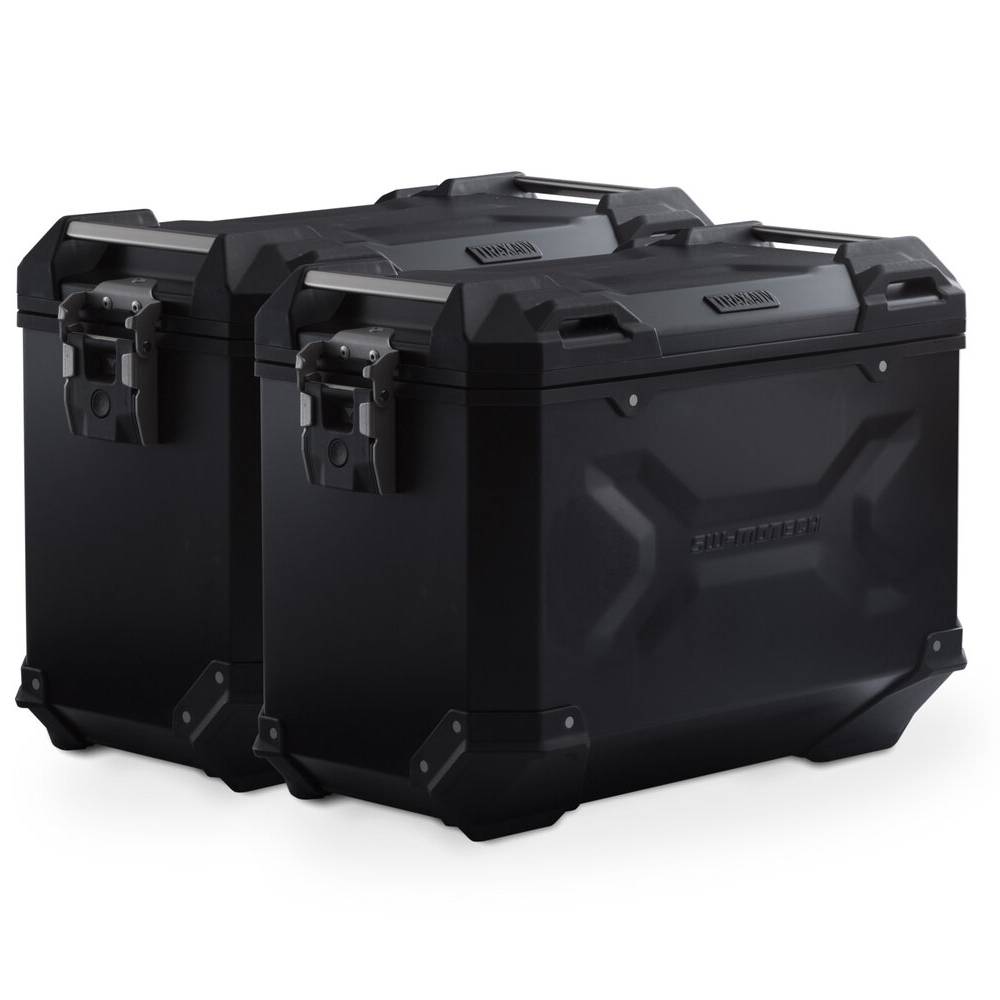 Maletas con soportes SwMotech TRAX ADV Ducati Multistrada V2S 24- Negro