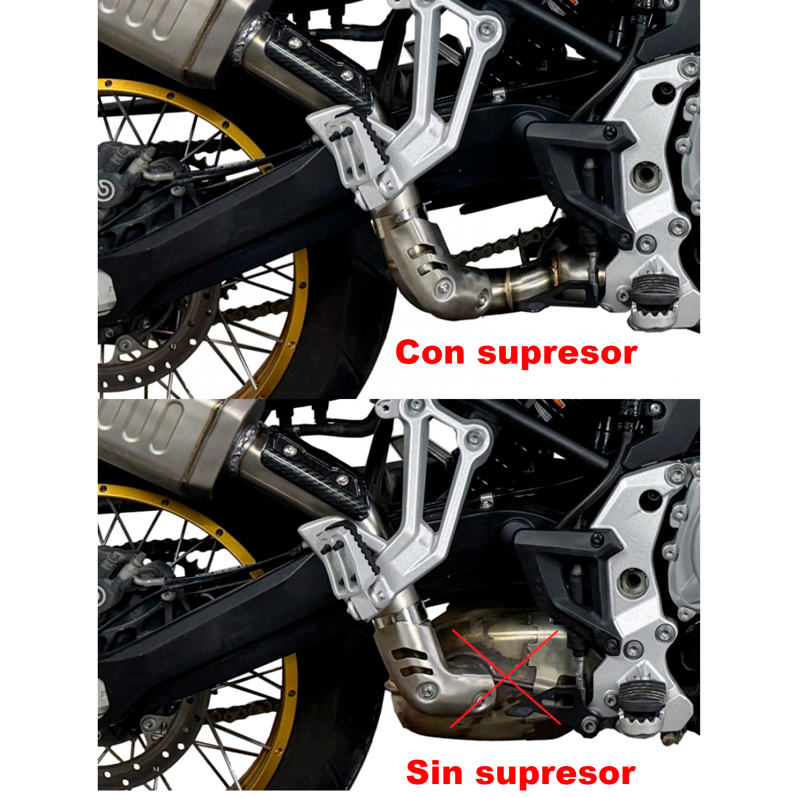 Supresor catalizador Voge 900DSX Ixil