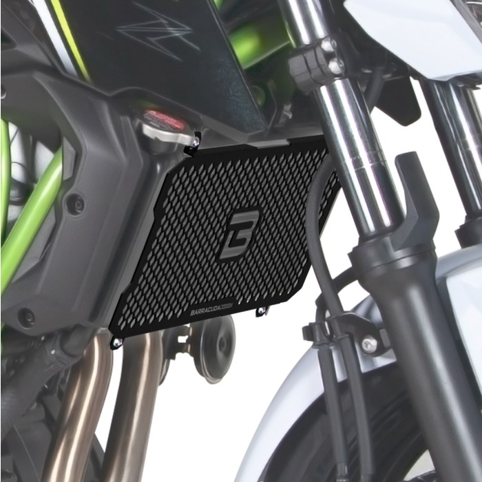 Cubre radiador Barracuda para Kawasaki Z650 17+