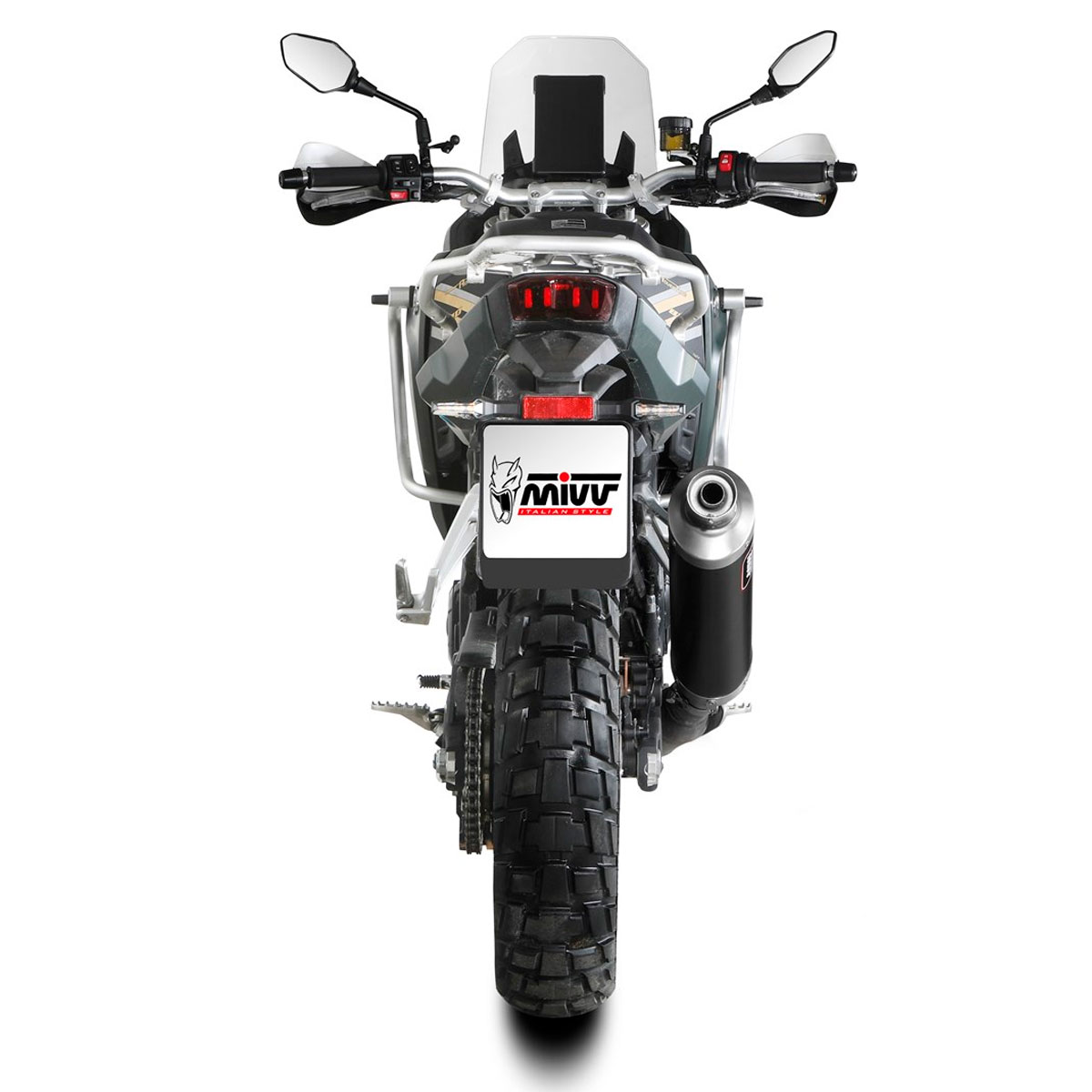 Escape Mivv Dakar negro Kove 800X 24+