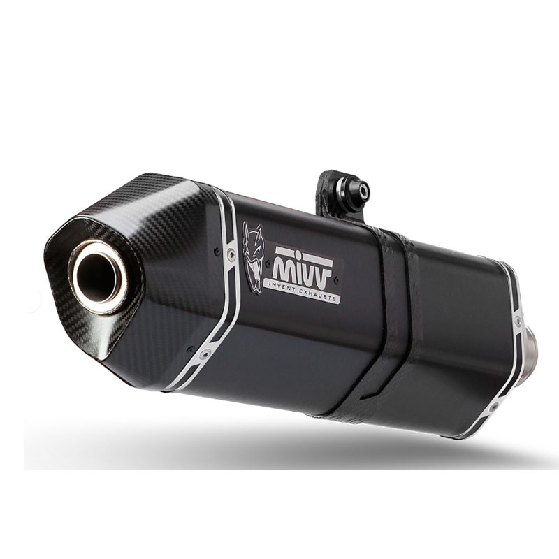 Escape acero inox negro KTM 790-890 Adventure