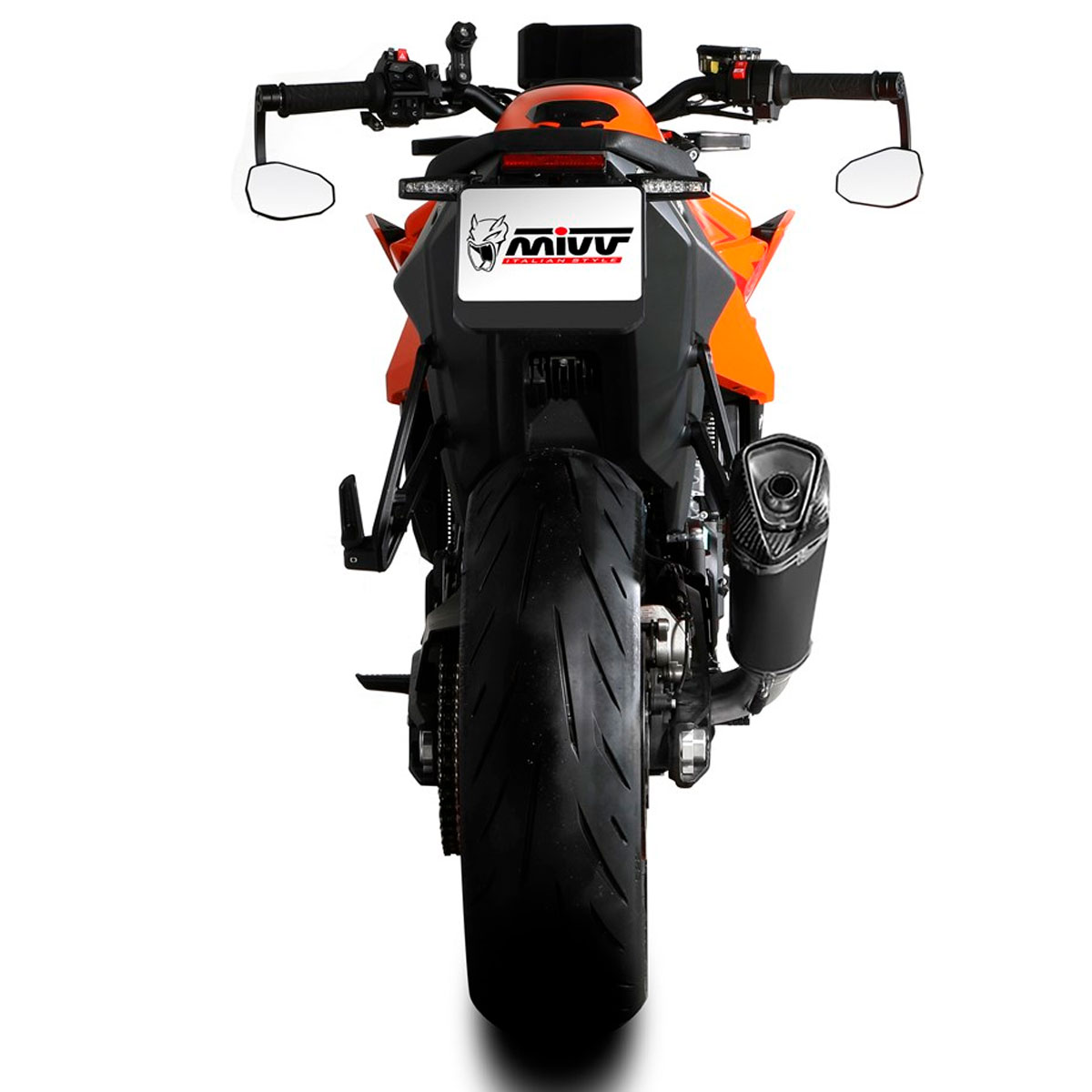 Escape mivv delta race negro KTM 890 Duke 24+