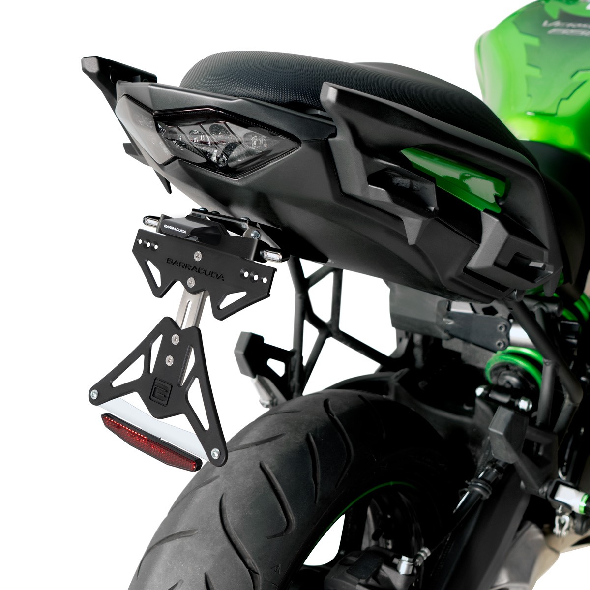 Portamatriculas Barracuda para Kawasaki Versys 650 14-21