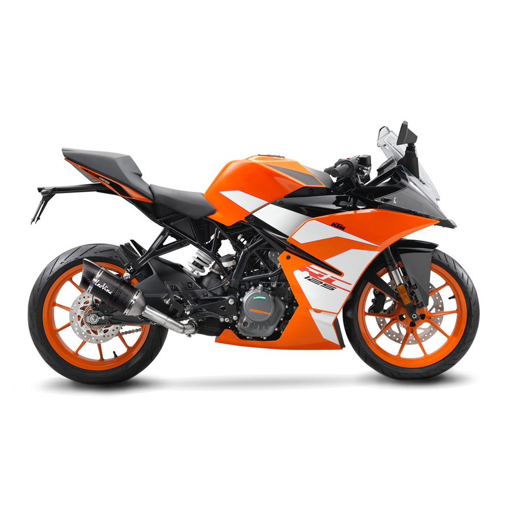 Escape LV Pro Carbono Leovince Ktm Duke 125-390 RC125-390 17-20