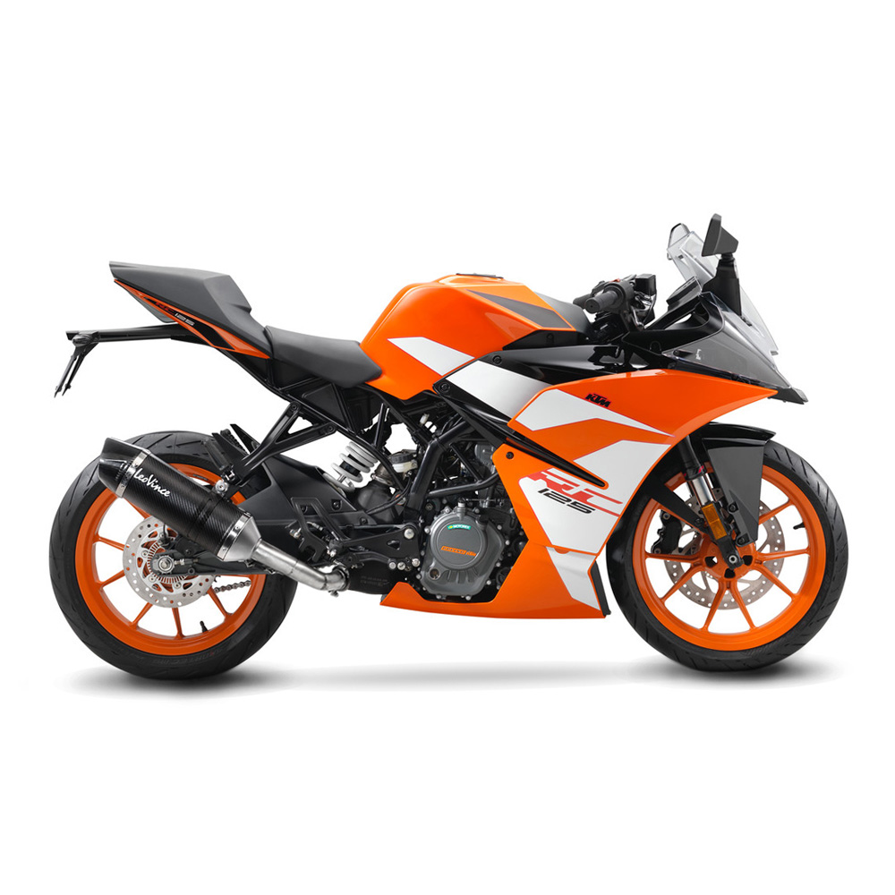 Escape LV Carbono Leovince Ktm Duke 125-390 RC125-390 17-20
