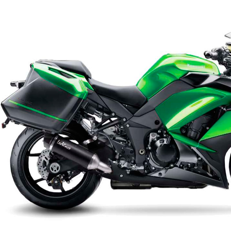 Escape Leovince Nero Kawasaki Z1000 17- Homologado