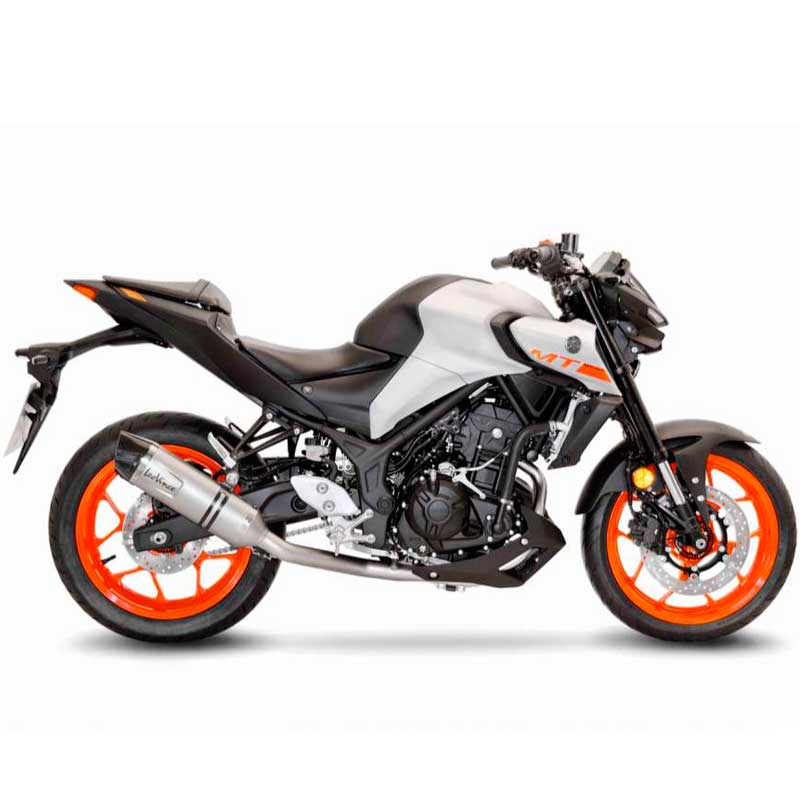 Escape completo Yamaha MT03-R3 Leovince acero
