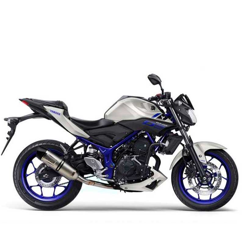 Escape completo Yamaha MT03-R3 Leovince acero