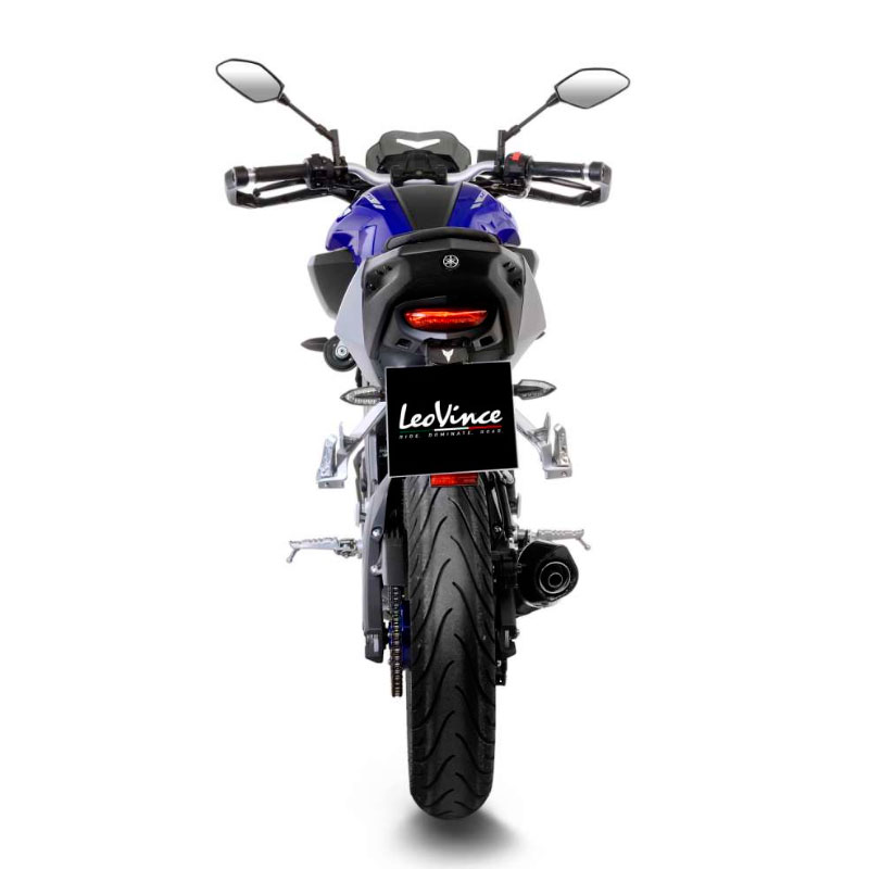 Escape completo Yamaha MT125-R125 17-19 carbono