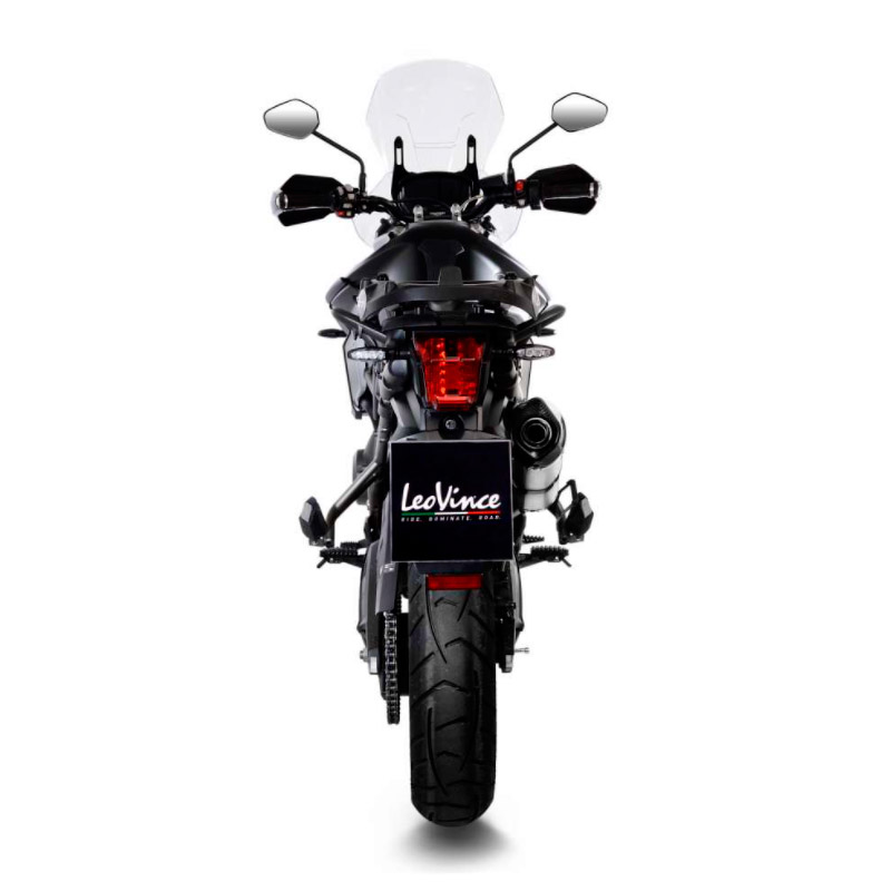 Escape Leovince Triumph Tiger 800 18-19 acero